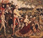 CRANACH, Lucas the Elder The Martyrdom of St Catherine fd oil painting picture wholesale